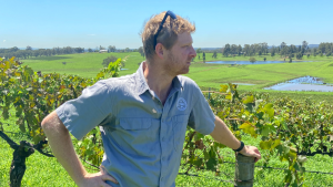 Brett Woodward Saddlers' Creek Winemaker
