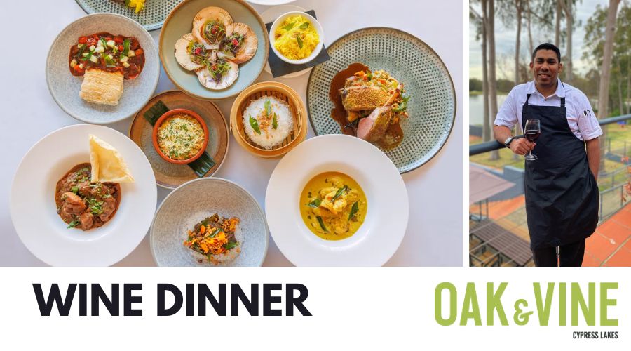Wine Dinner at Oak and Vine
