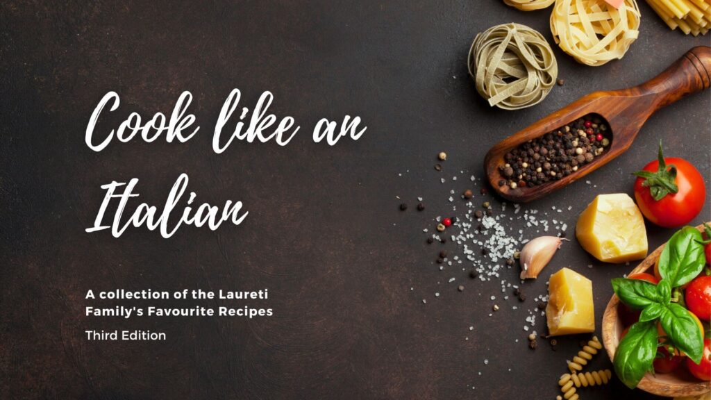 Cook like an Italian, 3rd Edition recipe book