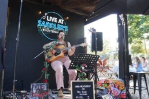 Live music at Saddlers Anna Weatherup