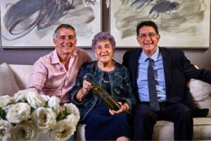 Frank, Nonna Maria, Serge Laureti