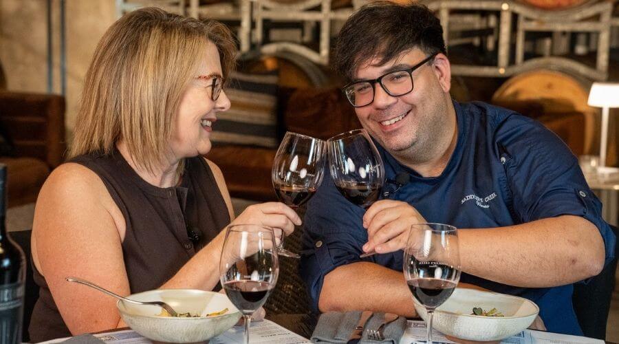 Chef Chiero and wendy laureti