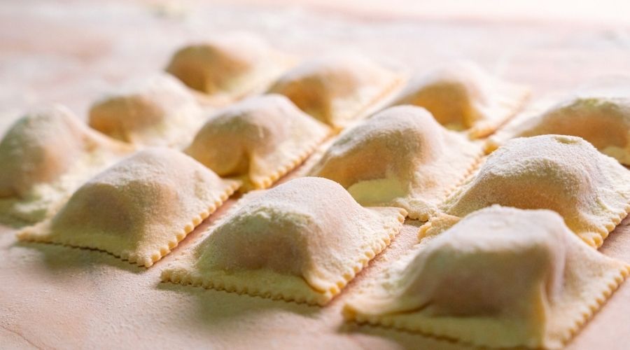 Handmade pasta made fresh at Mangia at Saddler's, Saddler's Creek Wines, Hunter Valley